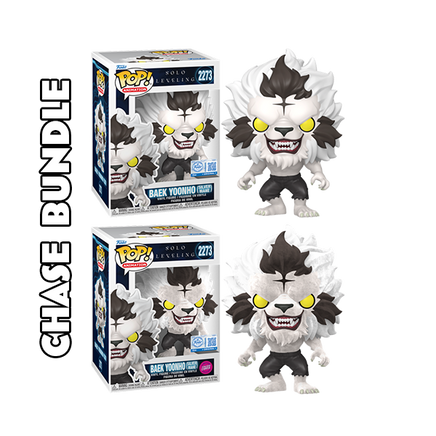 PRE-ORDER - SOLO LEVELING - BAEK YOONHO (SILVER MANE) POP! VINYL FIGURE - EXCLUSIVE EDITION - CHASE BUNDLE - Rogue Online Pty Ltd