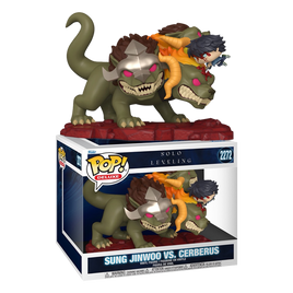 PRE-ORDER - SOLO LEVELING - SUNG JINWOO VS CERBERUS POP! VINYL FIGURE - DELUXE EDITION - Rogue Online Pty Ltd