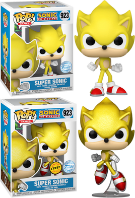 SONIC THE HEDGEHOG: Super Sonic Pop! Vinyl - CHASE BUNDLE