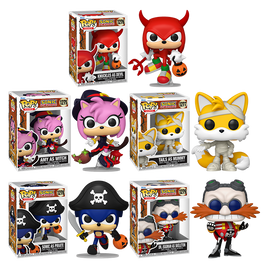PRE-ORDER - SONIC THE HEDGEHOG - HALLOWEEN POP! VINYL FIGURE - (BUNDLE SET OF 5)