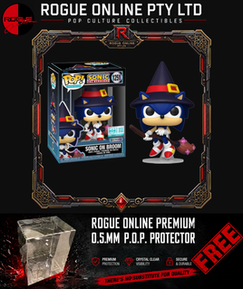 SONIC THE HEDGEHOG - SONIC ON BROOM POP! VINYL - 9500PCS SUPREME LIMITED EDITION