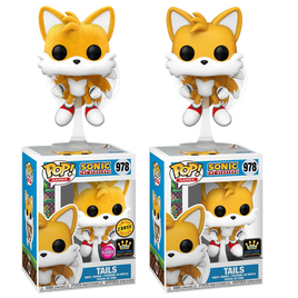 SONIC THE HEDGEHOG: Tails Pop! Vinyl - SPECIALITY EXCLUSIVE CHASE BUNDLE