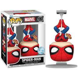 Spider-Man (with Hot Dog) Exclusive Pop! Vinyl Figure Pop! Vinyl