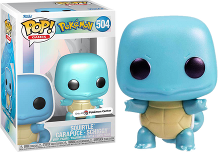 POKEMON Squirtle Pearlescent Pop Vinyl Figure EXCLUSIVE