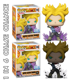 PRE-ORDER - DRAGON BALL Z - SUPER SAIYAN TRUNKS POP! VINYL - 1 IN 6 CHASE CHANCE - EXCLUSIVE EDITION