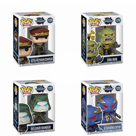 PRE-ORDER - WARHAMMER 40k - TOTAL WARHAMMER 40,000 POP VINYL - EXCLUSIVE EDITION BUNDLE (SET OF 4)