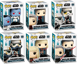 Star Wars: Ahsoka-Serie Pop! Vinylfigur (6er-Set)
