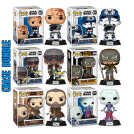 PRE-ORDER - STAR WARS - THE ANIMATED BUNDLE POP! VINYL FIGURE - CHASE BUNDLE (SET OF 6)