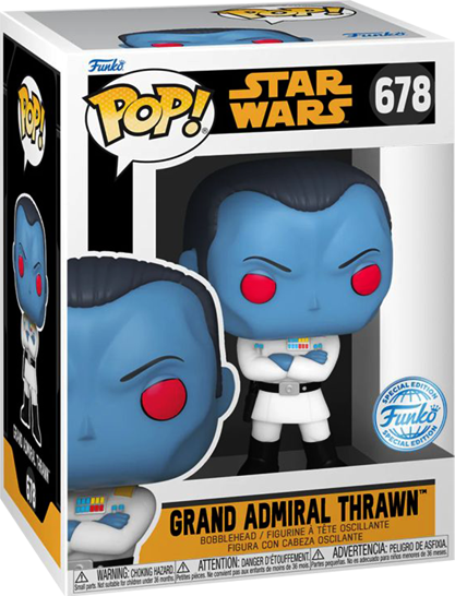 Star Wars: Clone Wars 20th Anniverary - Grand Admiral Thrawn Exclusive Pop! Vinyl