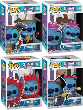 DISNEY: Stitch In Costume Pop! Vinyl Bundle (Set of 4)