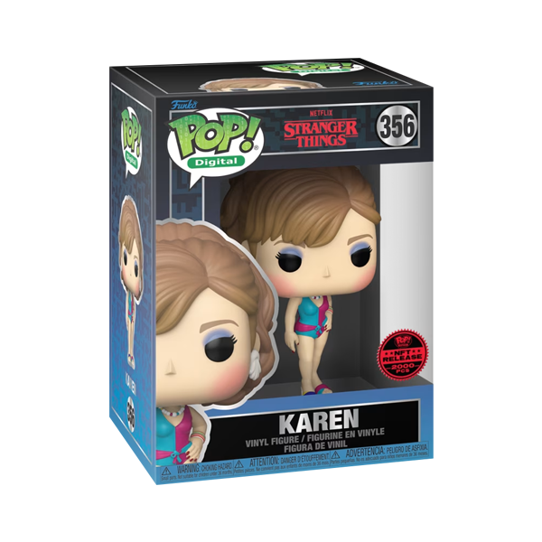 Things Funko Funko New Releases STRANGER THINGS SERIES Karen NFT