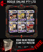 STREET FIGHTER - RYU, KEN, CHUN-LI, CAMMY & AKUMA POP! VINYL - CHASE BUNDLE EXCLUSIVE EDITION (SET OF 6) - Rogue Online Pty Ltd