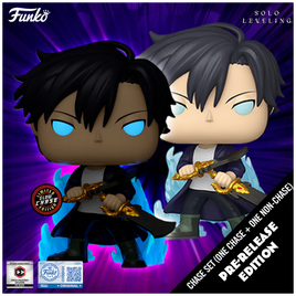 PRE-ORDER - SOLO LEVELING S2: ARISE - SUNG JINWOO (AURA) POP! VINYL FIGURE - CHASE BUNDLE - CHALICE EXCLUSIVE PRE-RELEASE EDITION