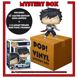 PRE-ORDER - SOLO LEVELING - SUNG JINWOO POP! VINYL SUPREME LIMITED EDITION - MYSTERY BOX (INCLUDES SUNG JINWOO & 4 POP! VINYL)