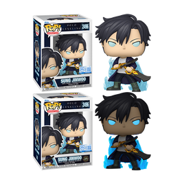 PRE-ORDER - SOLO LEVELING S2: ARISE - SUNG JINWOO (AURA) POP! VINYL FIGURE - EXCLUSIVE EDITION - CHASE BUNDLE
