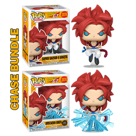 PRE-ORDER - Super Saiyan 4 Gogeta Pop! Vinyl Figure - CHASE BUNDLE