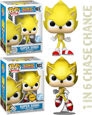SONIC THE HEDGEHOG: Super Sonic Pop! Vinyl IN CHASE CHANCE