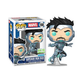 PRE-ORDER - MARVEL - SUPERIOR IRON MAN POP! VINYL - 5000PCS LIMITED EDITION EXCLUSIVE + FUNKO STACK