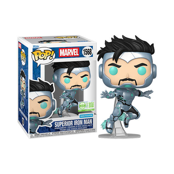 MARVEL - SUPERIOR IRON MAN POP! VINYL - 5000PCS LIMITED EDITION