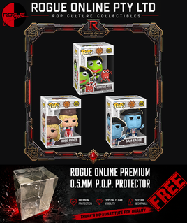 PRE-ORDER - THE MUPPETS 30th ANNIVERSARY: MUPPET TREASURE ISLAND - KERMIT MISS PIGGY & SAM EAGLE POP! VINYL FIGURE - BUNDLE (SET OF 3)