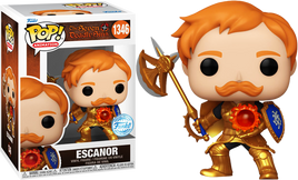 THE SEVEN DEADLY SINS: Escanor Metallic Exclusive Pop! Vinyl