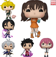 Seven Deadly Sins Pop! Vinyl Figure - (Bundle Set of 6)