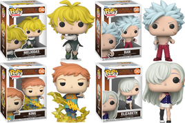THE SEVEN DEADLY SINS Pop! Vinyl Bundle (Set of 4)