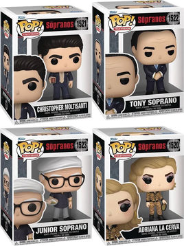 Coffret vinyle Pop! THE SOPRANOS (lot de 4)