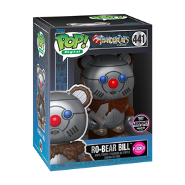 THUNDERCATS CLASSIC - PHYSICAL COLLECTIBLES - RO-BEAR BILL (FLOCKED) POP! VINYL - NFT EXCLUSIVE 1900PCS LEGENDARY