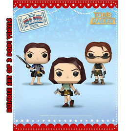 PRE-ORDER - TOMB RAIDER - POP! VINYL FIGURE - BUNDLE (SET OF 3)