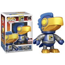 Toucan (Metallic Robot) Blue #126 Pop! Vinyl - NYCC 2021