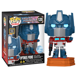 TRANSFORMERS: Optimus Prime with Lights & Sounds 6-INCH Exclusive Pop! Vinyl Figure