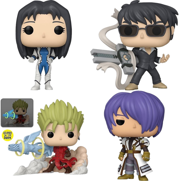 TRIGUN Pop! Vinyl (SET OF 4)| Rogue Online Pty Ltd