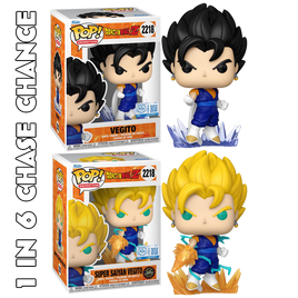 PRE-ORDER - DRAGON BALL Z - SUPER SAIYAN VEGITO POP! VINYL FIGURE - EXCLUSIVE EDITION - 1 IN 6 CHASE CHANCE