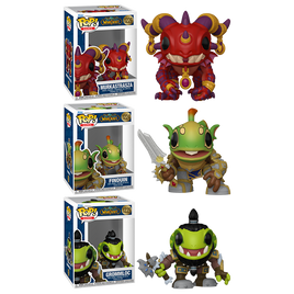 PRE-ORDER - WORLD OF WARCRAFT - FINDUIN, GROMMLOC & MURKASTRASZA POP! VINYL FIGURE - BUNDLE (SET OF 3) - Rogue Online Pty Ltd
