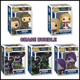 WORLD OF WARCRAFT - Pop! Vinyl Figure - CHASE BUNDLE (SET OF 5)