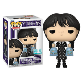 PRE-ORDER - THE ADDAMS FAMILY - WEDNESDAY WITH PIRANHA POP! VINYL - 9500PCS LIMITED EDITION EXCLUSIVE