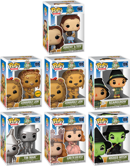 WIZARD OF OZ (85th Anniversary) Pop! Vinyl - CHASE BUNDLE (Set of 7)