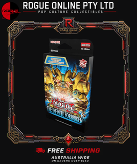 PRE-ORDER - Yu-Gi-Oh! – The Infinite Forbidden Tripack Tuckbox - 25th ANNIVERSARY 1st EDITION