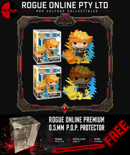 DEMON SLAYER - INFINITY CASTLE (7th FORM) ZENITSU POP! VINYL FIGURE - EXCLUSIVE EDITION PREMIUM CHASE BUNDLE