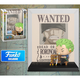 PRE-ORDER - ONE PIECE - RORONOA ZORO (WANTED) POSTER POP! VINYL - OFFICIAL FUNKO EXCLUSIVE