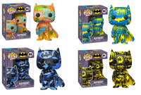 Batman - Batman Artist Series Pop! Vinyl Bundle with Pop! Protector (Set of 4) (RS)
