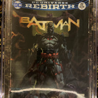 CGC GRADED Batman & Reverse Flash Rebirth #22 Foil DC Comics - 9.8 Grade