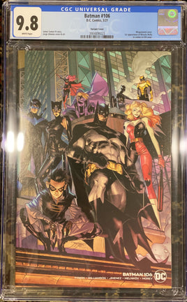 CGC GRADED Batman #106 DC Comics - 9.8 Graded #3904896023
