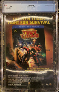 CGC GRADED Batman & Reverse Flash Rebirth #22 Foil DC Comics - 9.8 Grade
