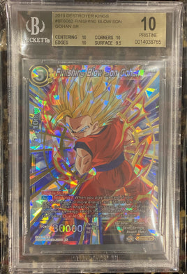 DBZ - 2019 Destroyer Kings - Finishing Blow Son Gohan SR - BECKETT (BGS) 10