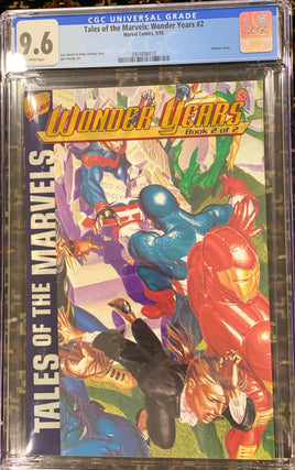 CGC GRADED Tales of The Marvels : Wonder Years #2 Marvel - 9.6 Noté #3904896010