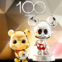HOT TOYS - DISNEY 100 - Metallic Winnie & Mickey Cosbaby Bundle Set of 2