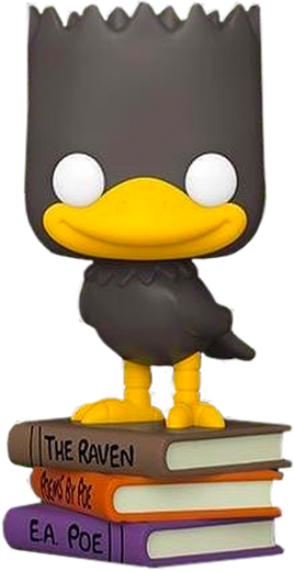 The Simpsons - Bart as The Raven Pop! Vinyl Figure (RS) - Rogue Online Pty Ltd