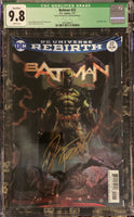CGC GRADED Batman & Reverse Flash Rebirth DC Comics - 9.8 Grade #3902680012 - SIGNED